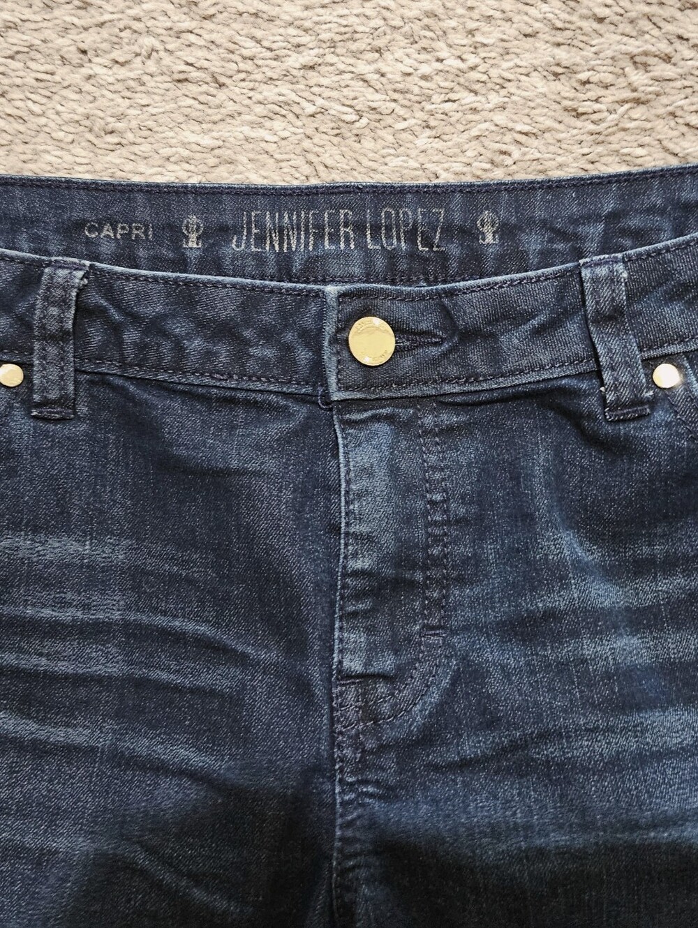 JLo Denim Capris